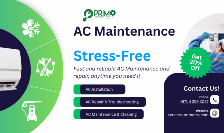 AC Maintenance Company in Dubai
