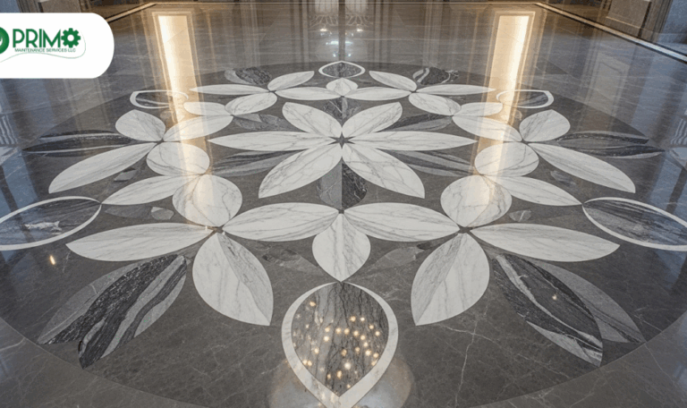 Inspired Marble Polish Design for Luxurious