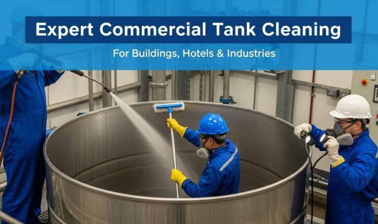 Expert Commercial Tank Cleaning for Buildings