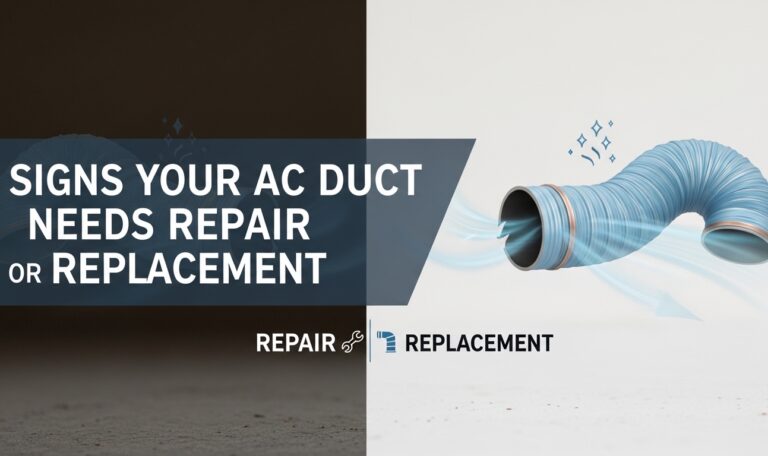 AC Duct Needs Repair