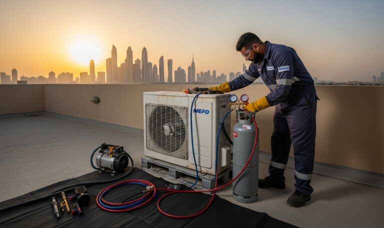 AC Gas Refilling in the UAE