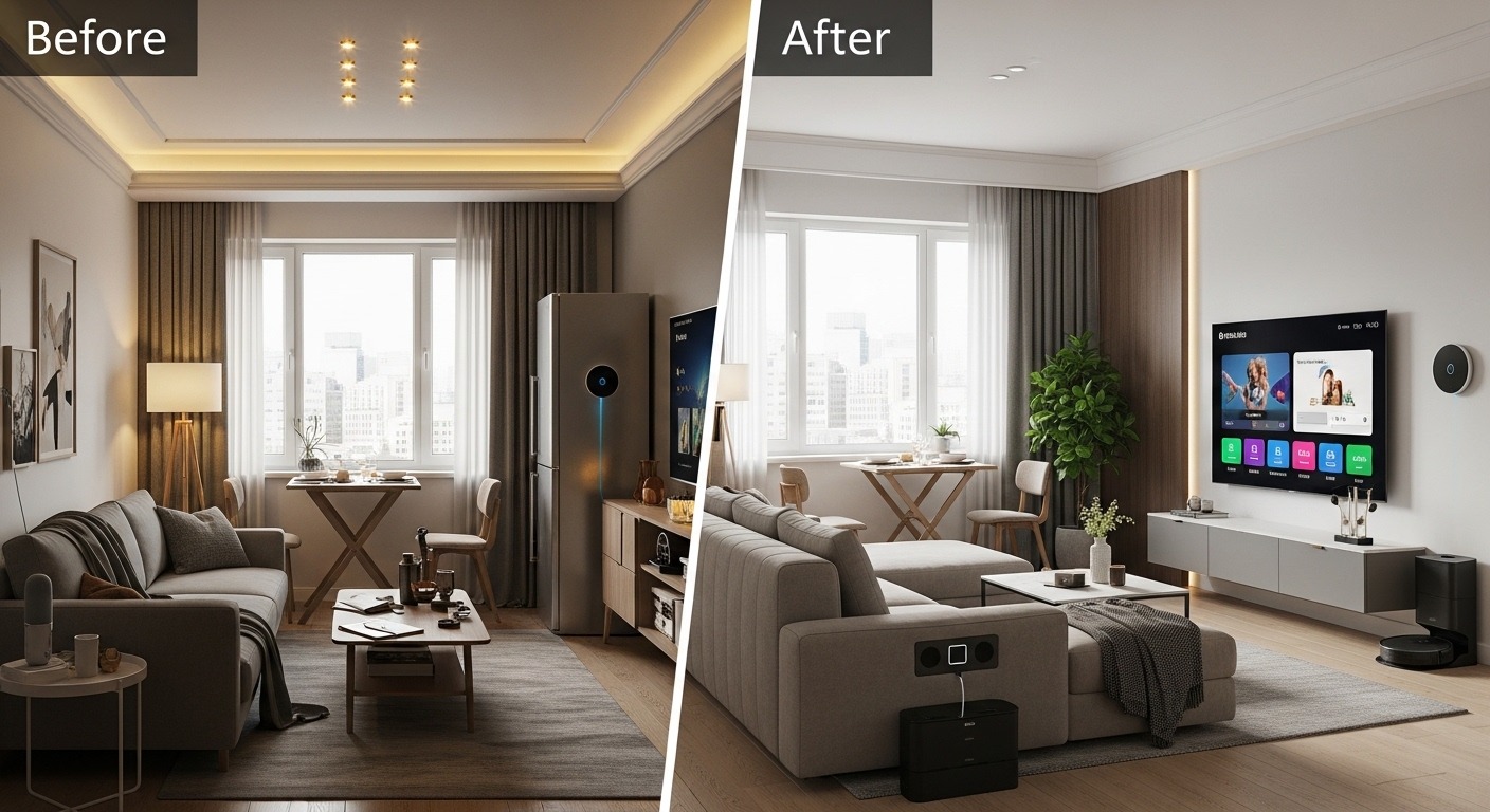 View of 10 Smart Apartment Renovation Ideas to Transform Your Home