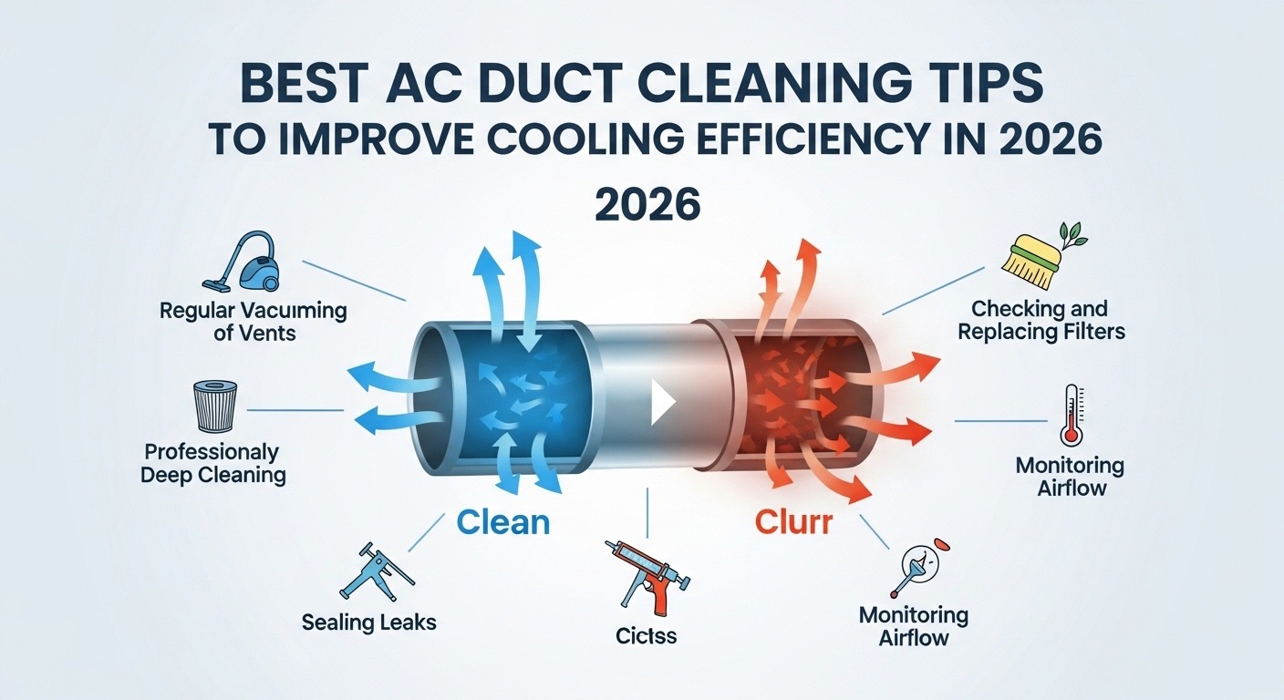 Best AC Duct Cleaning Tips to Improve Cooling Efficiency in 2026