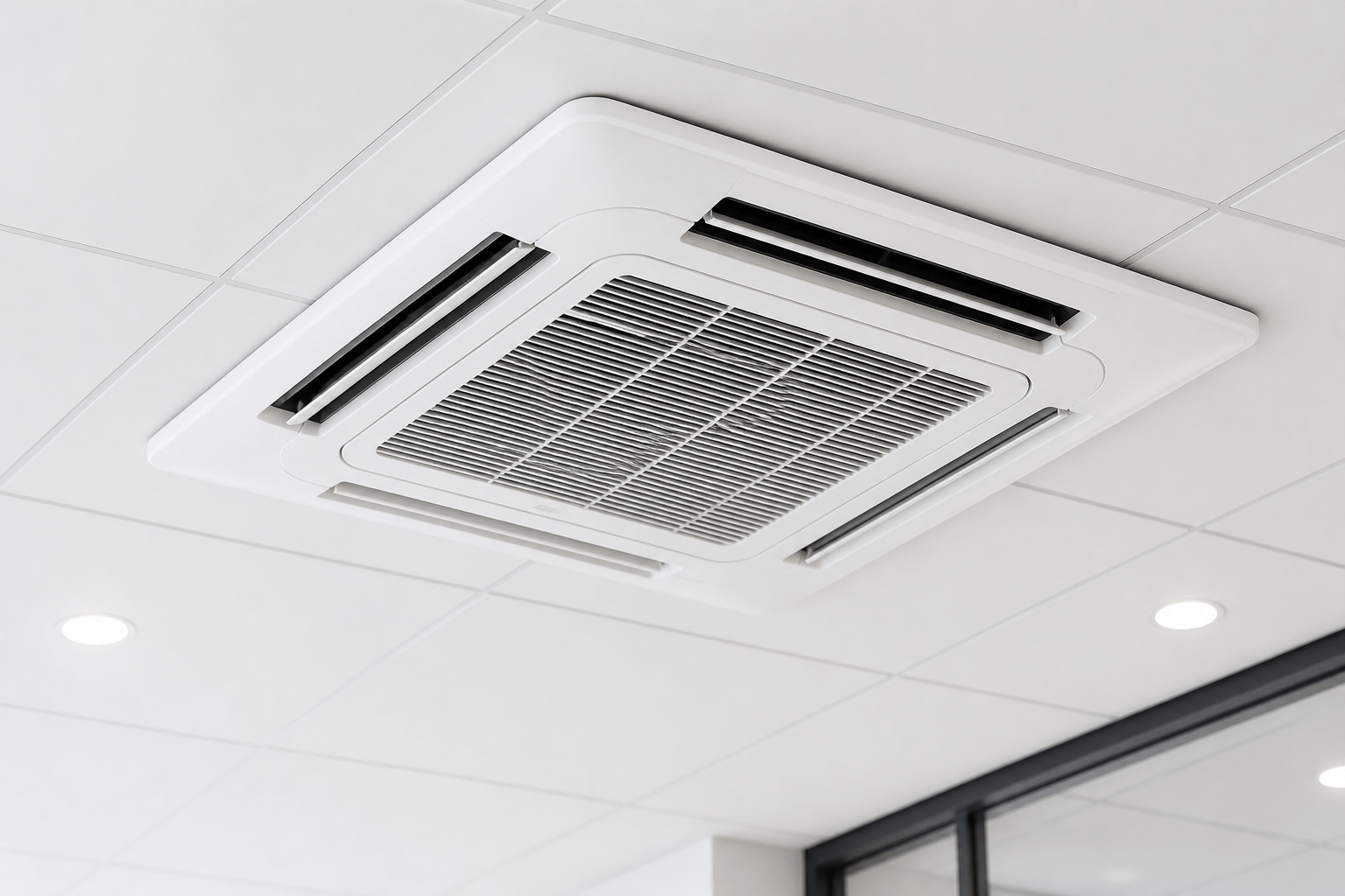 Cassette AC installation in Dubai