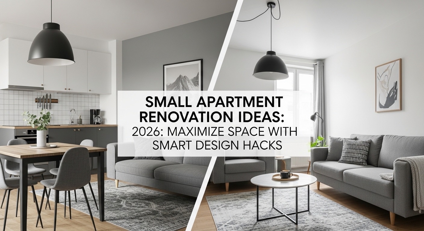 Small Apartment Renovation Ideas 2026: Maximize Space with Smart Design ...