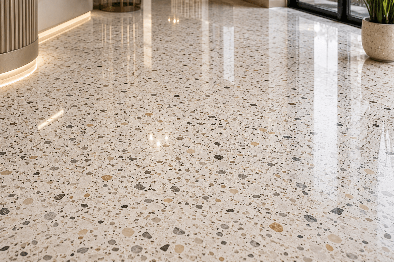 Terrazzo polishing Dubai