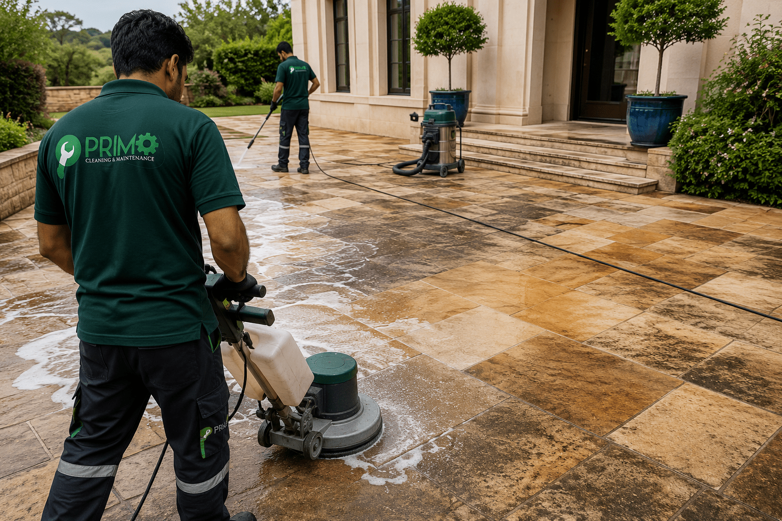 Before sandstone restoration in Dubai