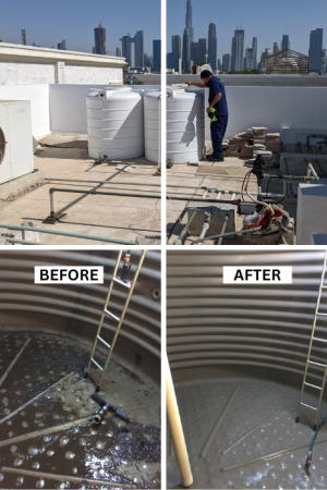 DUBAI BEST WATER TANK CLEANING